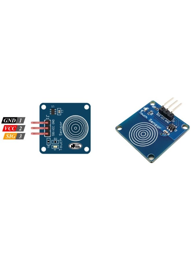 KNP TTP223, Capacitive Touch Sensor Module, Single-Point Touch Detection, Digital Output - Image 1